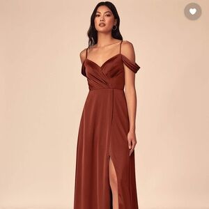 Terracota A2 Azazie bridal dress retails $130+tax